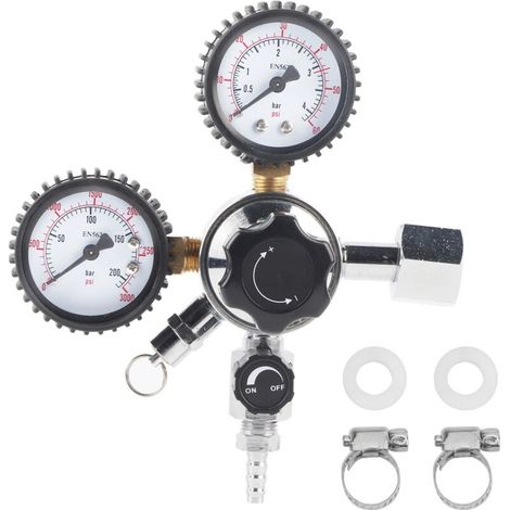 Régulateur de CO2 bière Soda fût soupape de surpression maison brassage bière gaz ligne assemblage W21.8 prise ue (1/5)