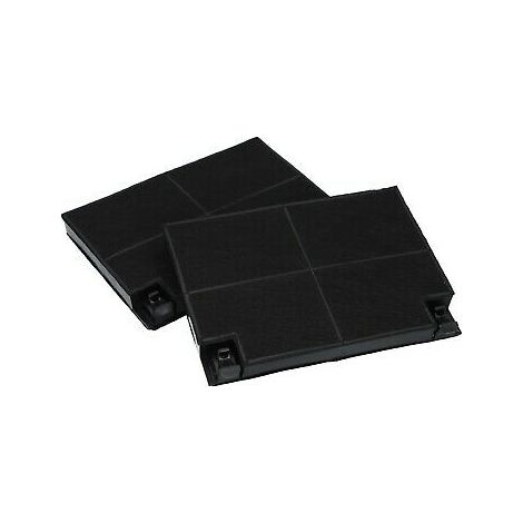 Lot de 2 filtres à charbon type 141 pour Hotte W-PRO 484000008781 (1/3)