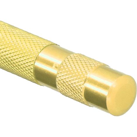 Pointeau automatique en acier trempé avec positionneur de pointe amovible et force réglable, outil de perçage, jaune