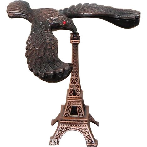 Oiseau Équilibré - Décoration Intérieure En Alliage - Ornements De Bureau Et De Salon - 12 x 11 x 9,5 cm - 1 Pièce (1/5)