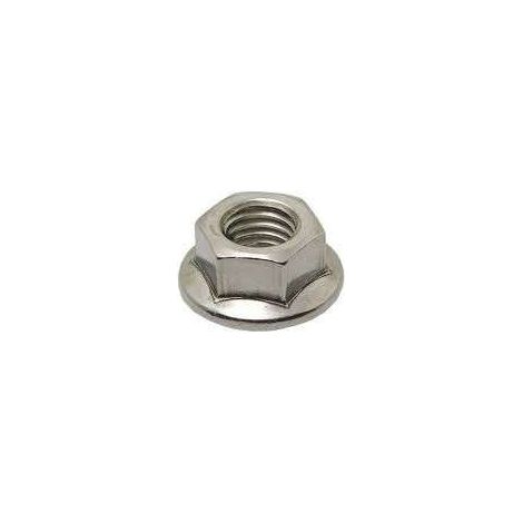 COFAN din-6923 c-8 m-10 z caja 100 unid. , Tuerca Hexagonal con base ranurada DIN 6923 clase 8 zincada.