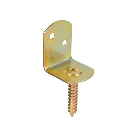 PIASTRA ANGOLARE CON PERNO FILETTATO 83X32MM