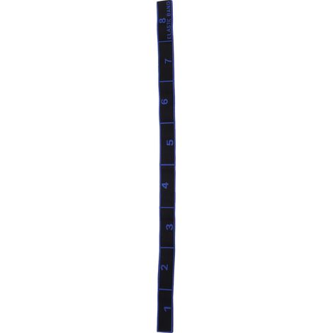 Bande élastique de fitness bleue, sangle de tirage pour danse latine et yoga, ceinture d'étirement résistante pour exercices (1/5)