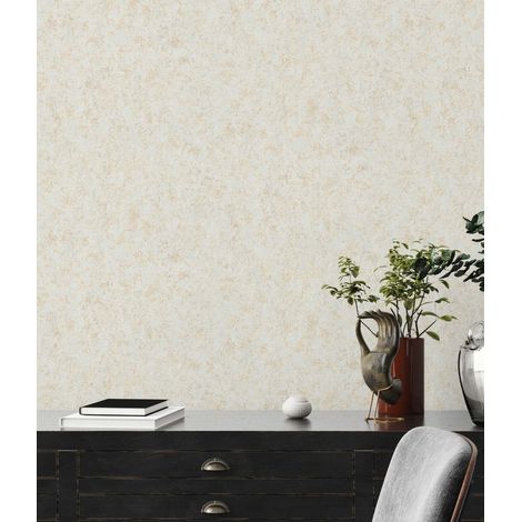 A.S. Creation Premium Wall 2 389771 Vliestapete Einfarbig 10.05 x 0.53 m Gold Wohnzimmer Schlafzimmer Flur Küche Esszimmer Badezimmer Bad Arbeitszimmer Büro Diele (1/5)