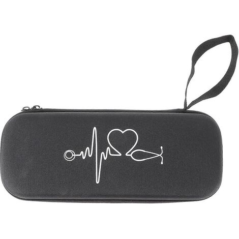 Étui de protection pour stéthoscope, sac de transport portable pour stéthoscope, accessoires pour infirmières-28.50X11.50X6.50CM-Black (1/4)