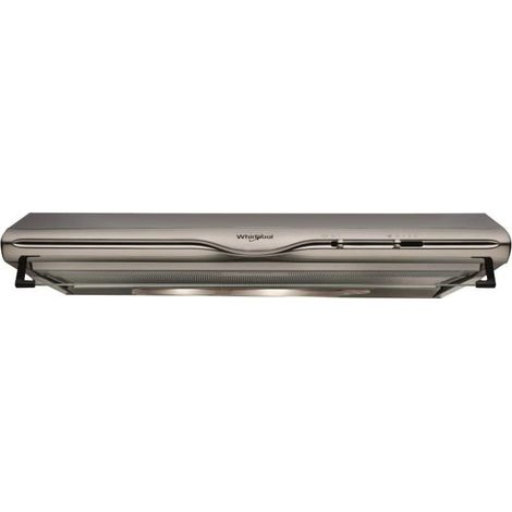 Cappa incassata a visiera Hood2GO - WHIRLPOOL - WCN65FLXH2G - Acciaio inossidabile - Classe D - 13,2 x 56,4 x 59,5 cm (1/5)