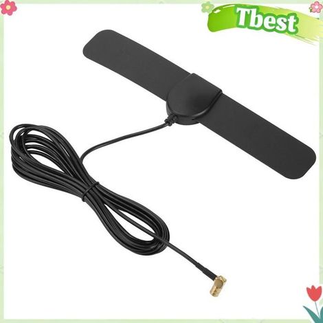 Tbest Antenne numérique de voiture Antenne DAB pour Voiture, Antenne Radio DAB pour Véhicule, Antenne Radio video lecteur (1/5)