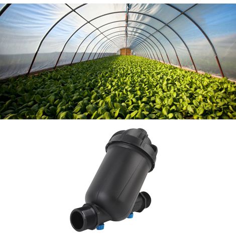Filtre en Y pour canalisation de 1 1/4 po, filtre à mailles de 120, filtre pour système d'irrigation, filtre en Y pour irrigation goutte à goutte/aspersion (1/5)