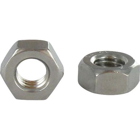 Ecrou HUAGONAL Pas Gauche M10 Inox A4 - 1 pièce