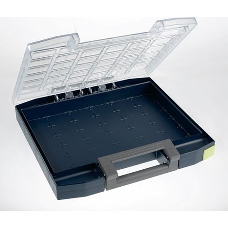 raaco Boxxser 55 6x6-0 Sortimentskoffer (B x H x T) 354 x 55 x 323 mm Anzahl Fächer: 0 Inhalt 1 St (1/4)