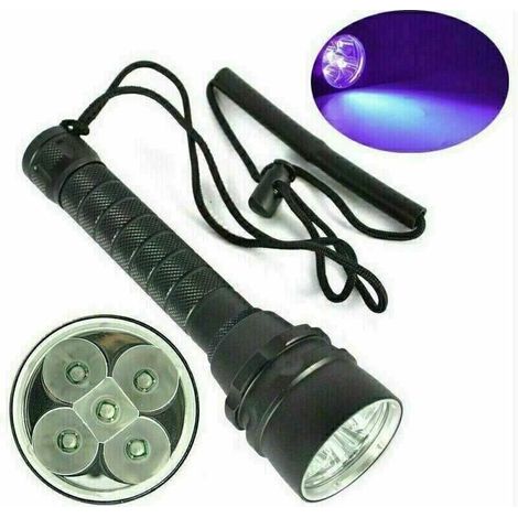 Taucherlampe, 5000 Lumen, wiederaufladbare Taucherlampe, wasserdicht bis 100 Meter, inklusive Akku und Ladegerät (1/5)