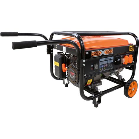 Cross Tools Stromerzeuger CPG 3000 2,5 kW Generator Stromaggregat Notstrom