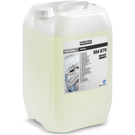 KARCHER Nettoyant TankPro Acide RM 870 62959160, Bidon de 20 L, pour Cuves, Silos et Conteneurs, Poids Emballage Inclus de 26.2 kg (1/2)
