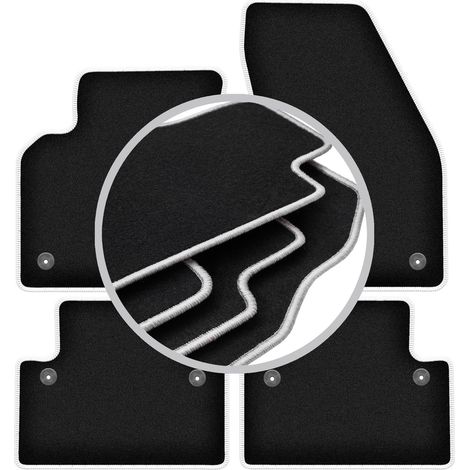 Carlux-silberne Automatten für: Volvo S40 II Limousine (2004-2012) (1/5)
