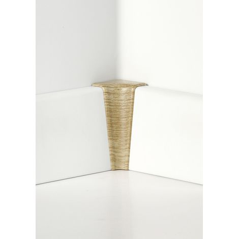 Classen Innenecke für FUXX-Leiste foliert 20 x 40 mm eiche hell Holzpore Clips & Ecken