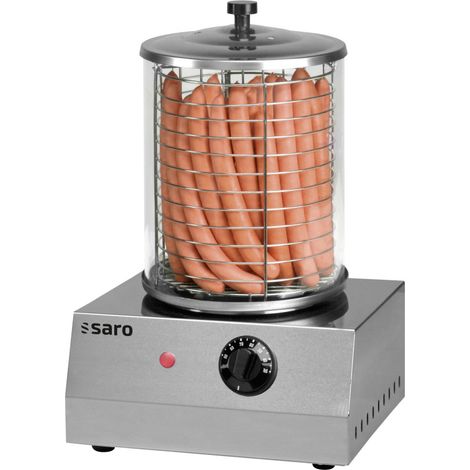 Cuiseur hot-dogs - Verre - Thermostat - 1kW - Saro