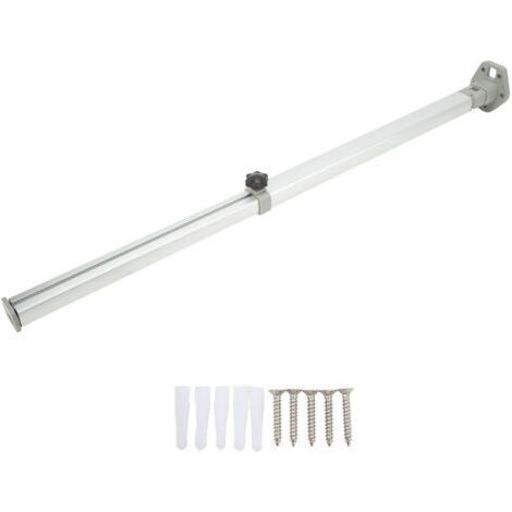 Pieds de table réglables en acier inoxydable – Hauteur 540-930 mm – Pliable et télescopique – Pour camping-cars et bateaux (1/5)