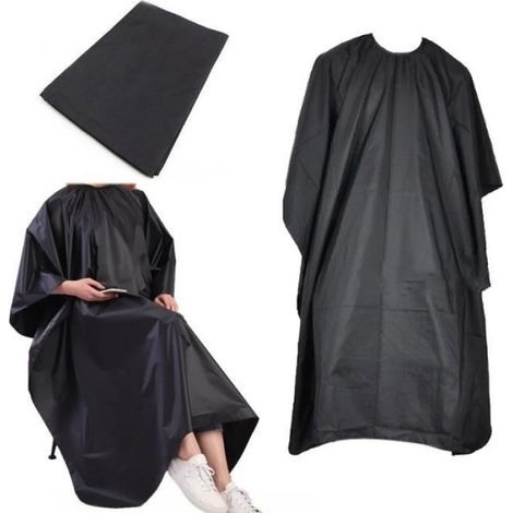 Tablier de cuisine,Professionnel coupe de cheveux Salon de coiffure coiffure unisexe robe Cape rasage - Type 1pcs - 142x90cm (1/4)