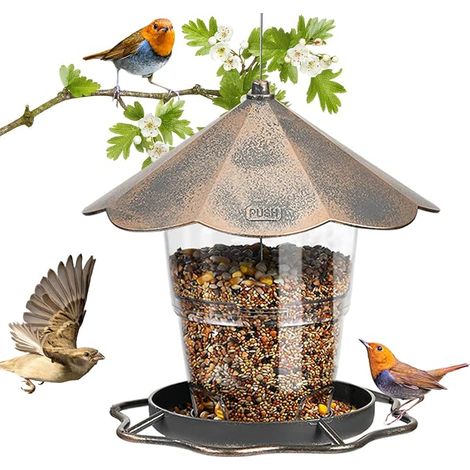 Mangeoire Oiseaux Exterieur Suspendue du Jardin Balcon (1/5)
