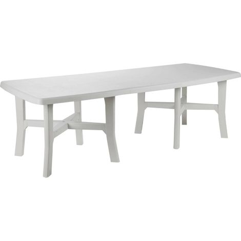 Mesa Extensible Polipropileno 'Trio Plus' Blanco (1/4)