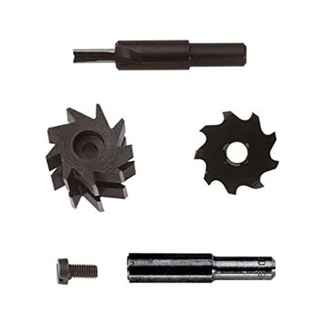 wolfcraft Set di frese universali WS, 4 pezzi, 3254000Fresa WS in acciaio per utensili per la fresatura di legno duro e dolce (1/3)