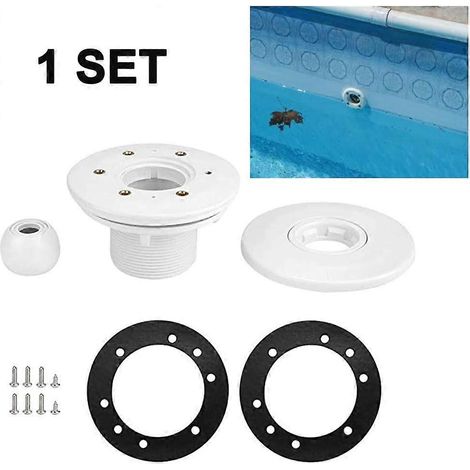 Couvercle de bonde de piscine, couvercle de bonde de sol, couvercle de bonde principale de piscine, pièces de rechange, couvercle de bonde de spa de jardin, sortie d'eau, entrée d'eau d'aspiration pou (1/2)