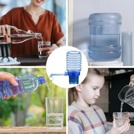 Pompe à bouteille d'eau portable,Pompe à eau pour distributeur de gallons d'eau,Pompe à eau manuelle et distributeur d'eau manuelle (1/4)