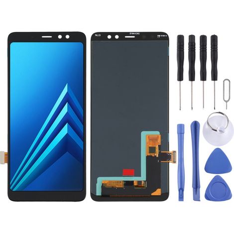 OLED LCD touchscreen compatible with the Samsung Galaxy A8+ (2018) SM-A730 (1/4)