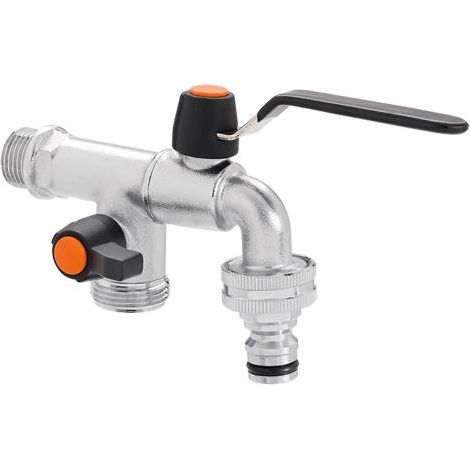 RUBINETTI C/DEVIAT.METAL JET 1/2""" -9625