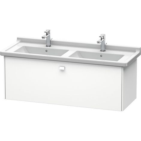 Meuble sous-vasque BRIOSO 452x1220x469mm blanc mat