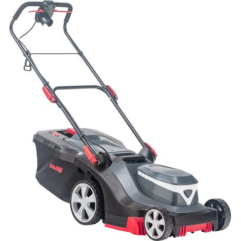 Tondeuse électrique, Largeur 38 cm, 1600 W Puissance, 45 L Fangbox, pour gardin à 500 m², réglage Central de la Hauteur de Coupe en 6 Fois (1/5)