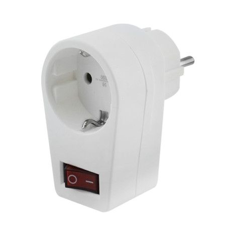 Clavija Schuko Con Interruptor, KRANG. (1/5)