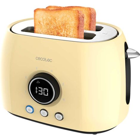 Tostapane verticale ClassicToast 8000 Yellow Double Cecotec