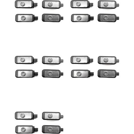 Adecuado para paquetes de 20 unidades de luces de puerta de proyección de anillo de 4 LED, aplicable a A3, A4, A5, Q3, Q2, Q5, A6, A7, S3, S4, S5, S6, S7, 8YG, 947, 415, 8YG947415, 8YG947416A
