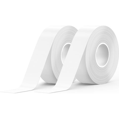 Nastri per etichette E10, E11, E12 ed E16, 2 rotoli da 15 mm x 6 m, bianchi (1/5)