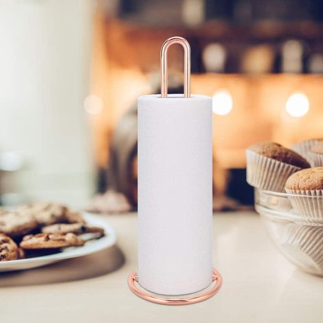 Distributeur de mouchoirs en métal, robuste et vertical, pour plan de travail de cuisine ou table à manger. (1/3)