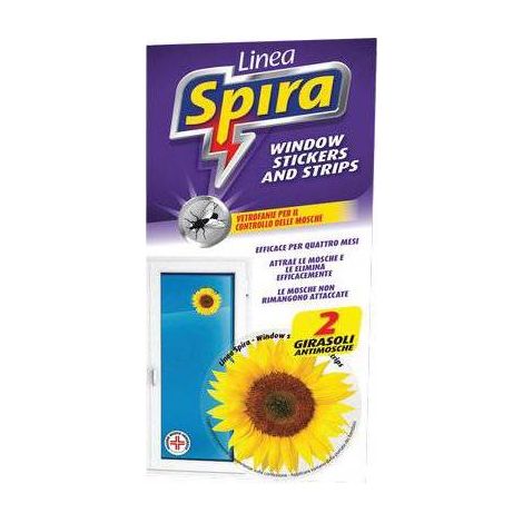 4,0 x PIÈGE À MOUCHES GIRASOLE STICK SPIRA