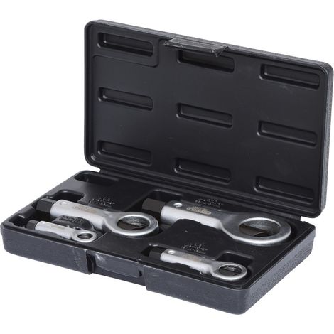 Kstools – Coffret de casse-écrous 4 pièces – Acier spécial pour écrous classe 6 – Pour professionnels et bricoleurs – Résistant aux rayures (1/7)