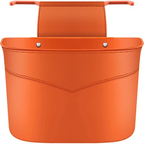 Poubelle de voiture, sac poubelle étanche et anti-fuite, organisateur de déchets compact, solution de rangement pour l'intérieur de votre véhicule (voiture, SUV et camion), dimensions : 18,7 x 9 x 13, (1/5)