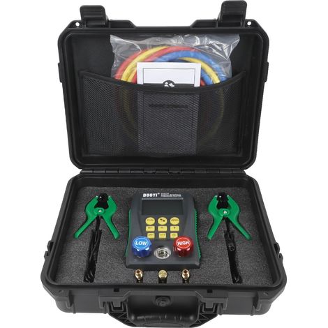 Digitale Manometer, Dual-Temperaturprüfung, Vakuummessfähigkeit (1/5)