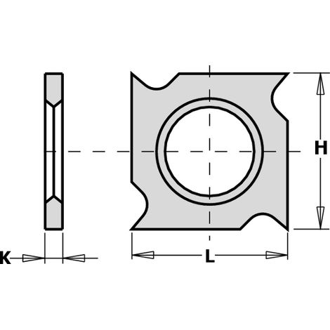 790.181.00 CUCHILLA CARRÉ 18x18x1,95mm HW - K1920 (1/2)