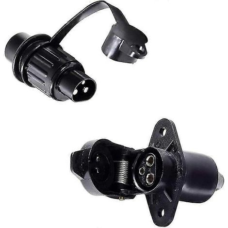 Connecteur mâle/femelle étanche à 3 broches pour remorque 12 V, prise 3 broches (1 pièce) Cisea (1/5)