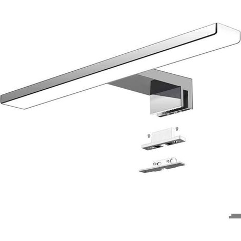 Lampe LED Miroir Salle de Bain - 40 cm - 7 W - 820 lm - 6000 K - IP44 - Fixation Miroir Mur Cabinet (1/5)