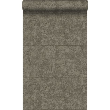 papier peint brique brun grisé - Origin Wallcoverings (1/5)