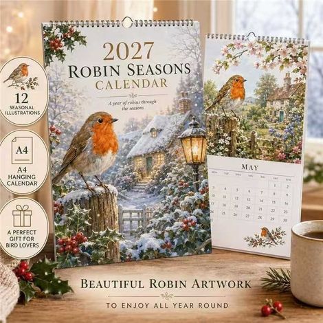 Innovative and exquisite 2027 British Woodland Calendar with animal designs (default)