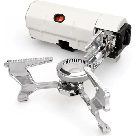 Réchaud à gaz de camping 2600W, portable et pliable, pour la randonnée, le barbecue et les voyages. Système de cuisson à gaz avec brûleur à cassette. Réchauds de cuisine portables. (1/5)