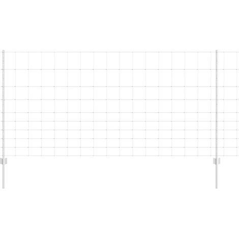 Maison Exclusive - Wildzaun mit Pfosten 25 x 1,2 m (B x H) Feuerv