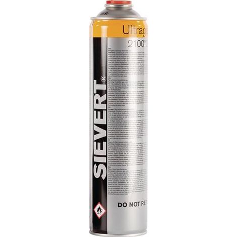 Cartouche gaz vissable 2100° 380ml – Gaz mélange propane/propène/butane – Pour soudure et découpe à flamme – 220583 – Sievert (1/4)
