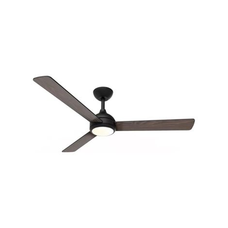 VENTILADOR DE TECHO PHILIPS VELYX 24+32W PLAFON LED 30-65K MANDO A DISTANCIA NEGRO 3 ASPAS DE MADERA