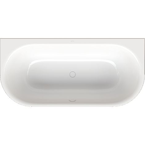 BetteLux Oval I Silueta bañera de pared 180x85x45cm, 2 traseros (1/5)